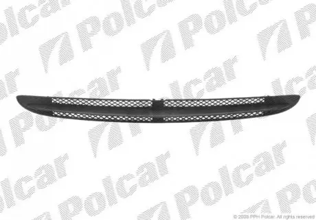 Решетка в бампер средняя Polcar 502527