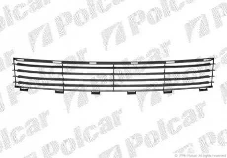 Решітка в бампер середня Polcar 816227