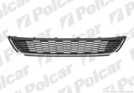 Решетка в бампер средняя Polcar 953327-5 (фото 1)