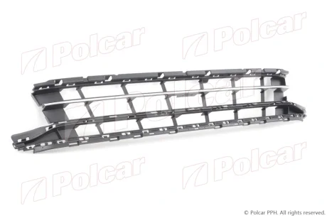 Решетка в бампер средняя Polcar 95D327