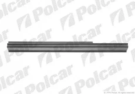 Ремкомплект порога левый Polcar 380141-1