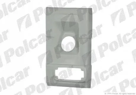 Кут панелі задньої лівий Polcar 506990-7