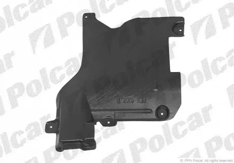 Защита под двигатель правая Polcar 571534-8
