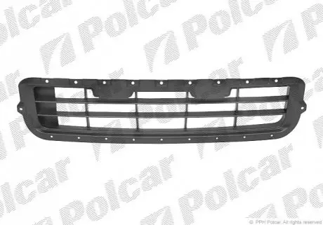 Решетка в бампер средняя Polcar 300327-0