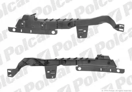 Усилитель бампера левый Polcar 55110711