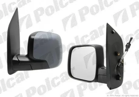 Дзеркало зовнішнє правий Polcar 2391522M