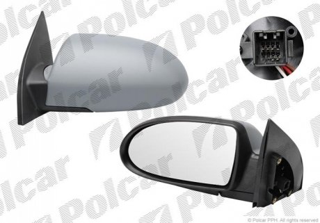 Дзеркало зовнішнє правий Polcar 4009524E (фото 1)