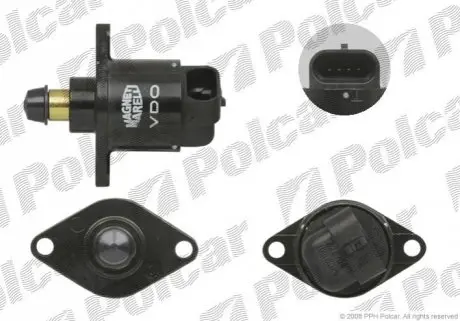 Регулятор холостого ходу Renault Laguna Megane Trafic 98- Polcar E05-0025