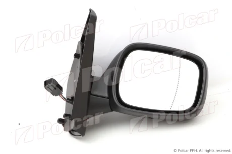 Дзеркало зовнішнє правий Polcar 6061524E