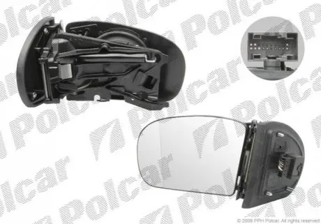 Зеркало наружное правый Polcar 5003524M
