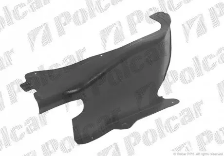 Защита под двигатель правая Polcar 13233481