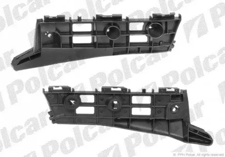 Кронштейн бампера правый Polcar 81H10712