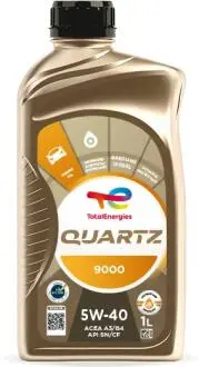 Олива двигуна 1L Quartz 9000 5W40 TOTAL 213764