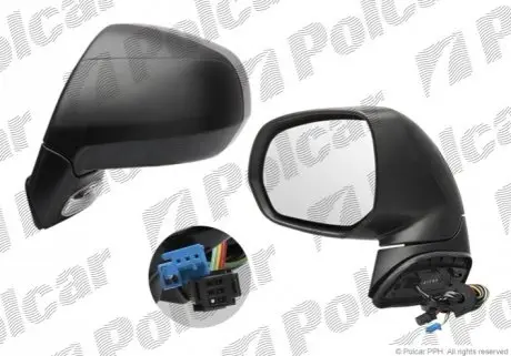 Дзеркало зовнішнє лівий Polcar 2331514M