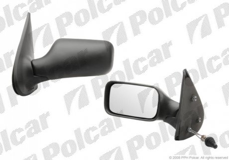 Зеркало наружное левый Polcar 3005511M