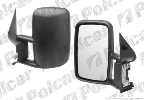 Зеркало наружное левый Polcar 506251-M (фото 1)