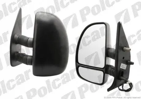 Фото дзеркало зовнішнє лівий Polcar 5702517M Дзеркало зовнішнє лівий Polcar 5702517M