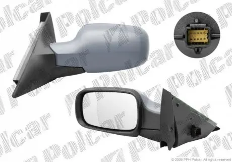 Зеркало наружное левый Polcar 6071515E