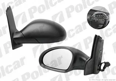 Зеркало наружное левый Polcar 6755514M
