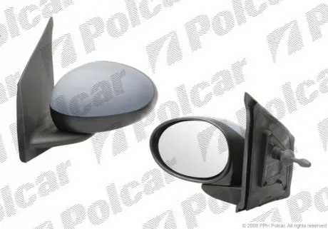 Зеркало наружное левый Polcar 8153511M