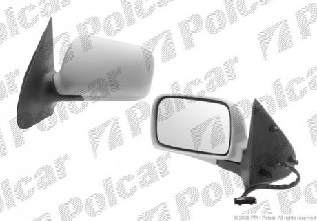 Зеркало наружное левый Polcar 9524516E (фото 1)