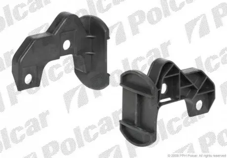 Кронштейн бампера левый Polcar 20160715