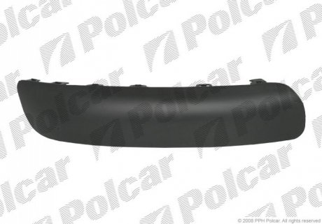 Накладка бампера правий Polcar 571096-6