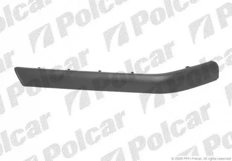 Накладка бампера правий Polcar 954896-8