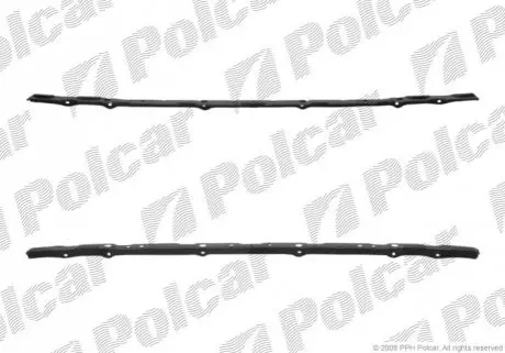 Накладка панелі задньої Polcar 811090-2