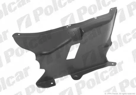Защита под двигатель левый Polcar 950134-7