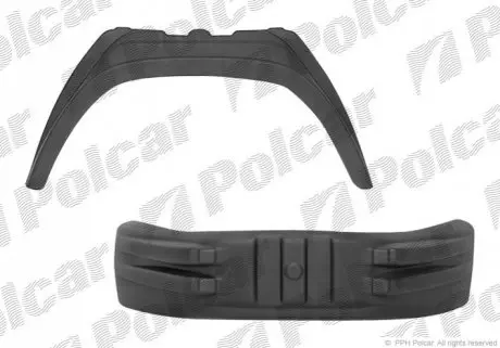 Крило заднє ліве=правий Polcar 5702BLUN