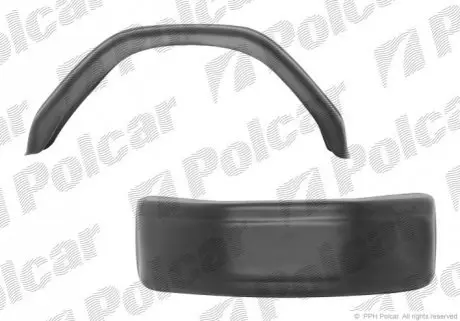Крило заднє ліве=правий Polcar 99BLUN-5