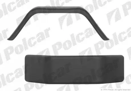 Крило заднє ліве=правий Polcar 99BLUN-7