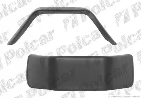 Крило заднє ліве=правий Polcar 99BLUN-8