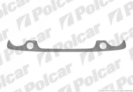 Накладка під фару (вія) Polcar 952806