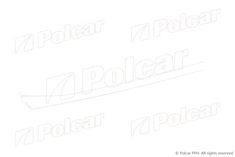Накладка решітки правий Polcar 72L20522