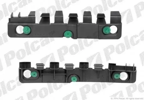Кронштейн бампера левый Polcar 28009625