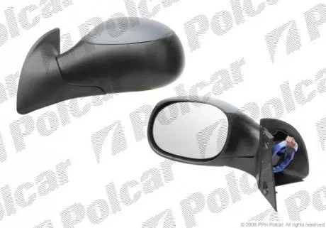 Зеркало наружное левый Polcar 5715514M