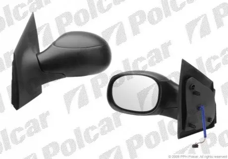 Дзеркало зовнішнє лівий Polcar 2308514M