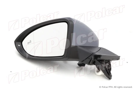 Фото зеркало наружное левый Polcar 9520514M Зеркало наружное левый Polcar 9520514M