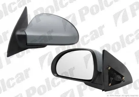 Дзеркало зовнішнє лівий Polcar 4114512E