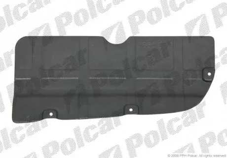 Защита под двигатель левый Polcar 411434-5