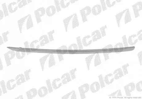 Молдинг бампера правий Polcar 133907-6