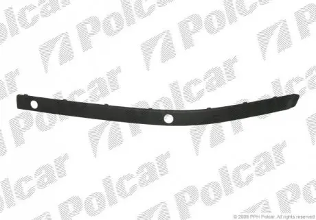 Молдинг бампера правий Polcar 20160726