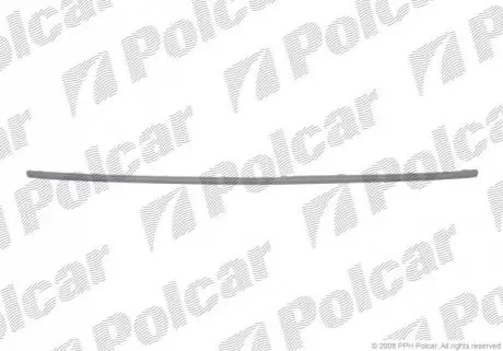 Молдинг бампера середн Polcar 956807-9
