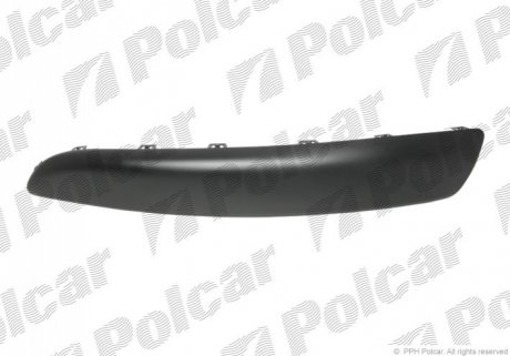 Накладка бампера лівий Polcar 571007-7