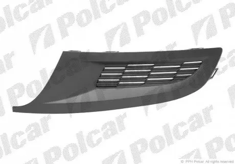 Решетка в бампер правая Polcar 953327-2