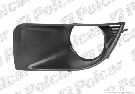 Решетка в бампер правая Polcar 721327-2