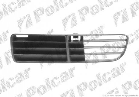 Решетка в бампере левая Polcar 952427-5 (фото 1)