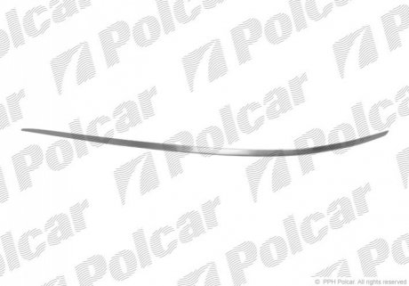 Молдинг бампера правий Polcar 500607-6 (фото 1)